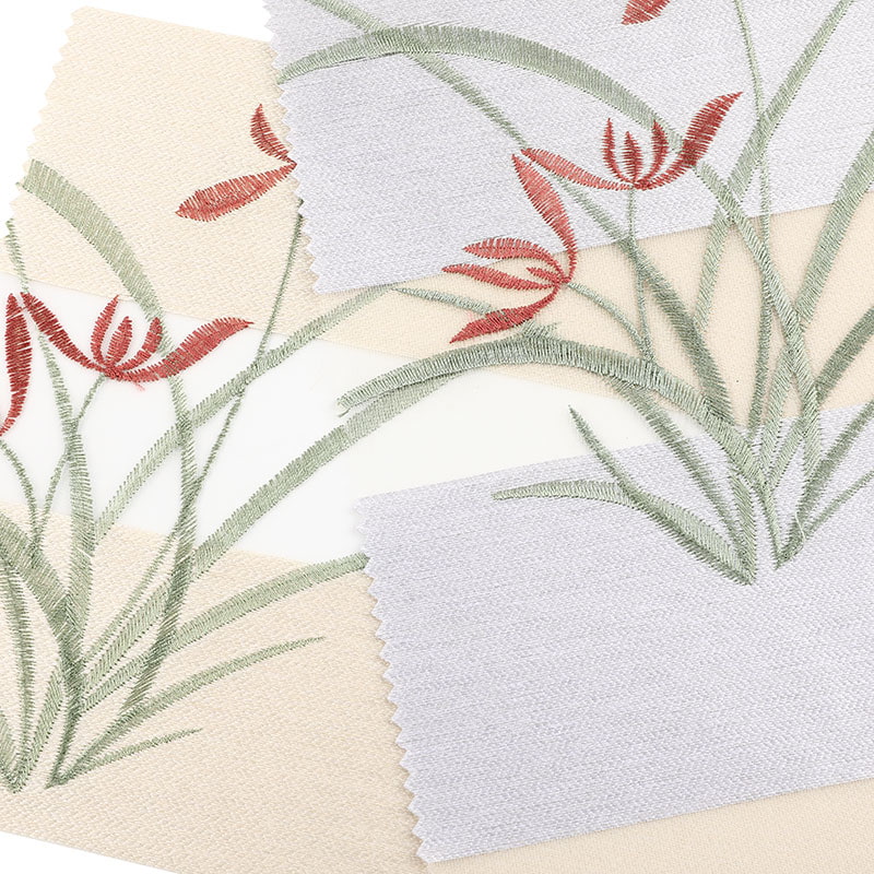 YX036 Țesătură pentru jaluzele din zebră jacquard pentru interior clasic retro