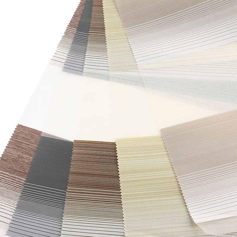 YX04 Țesătură pentru jaluzele din zebră, ușoară, moale, cu strat dublu