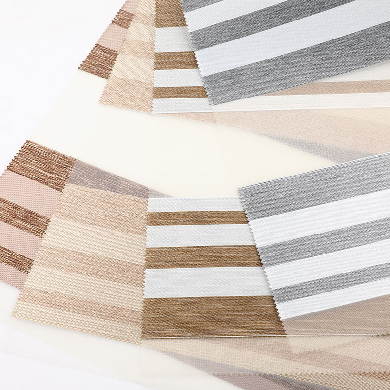 YX06 Camera de control Cantitate de lumină Semi-ocultă țesătură jaluzea zebră